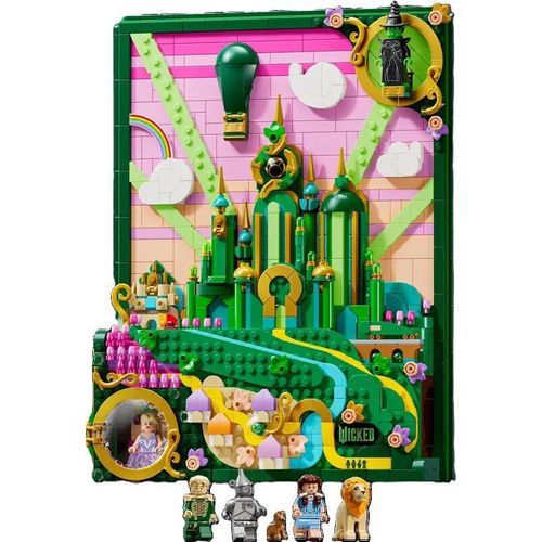 LEGO® Wicked 75685 Emerald City Wandkunst