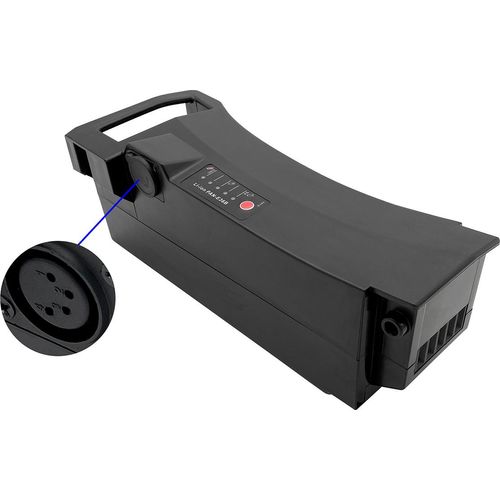 PowerSmart 36V E-Bike Akku 14.5 Ah Batterie für Kalkhoff Sahel i360 Harmony Nuvinci, Sahel i360 Nuvinci 360°,Sahel i8 8-G Nexus