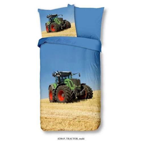 Kinderbettwäsche, Blau, Textil, Objekte, 135x200 cm, Oeko-Tex® Standard 100, pflegeleicht, atmungsaktiv, weiche und anschmiegsame Oberfläche, Schlaftextilien, Bettwäsche, Kinderbettwäsche