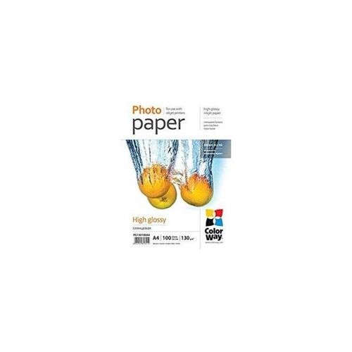 ColorWay - photo paper - high-glossy - 50 sheet(s) - 100 x 150 mm - 180 g/m²