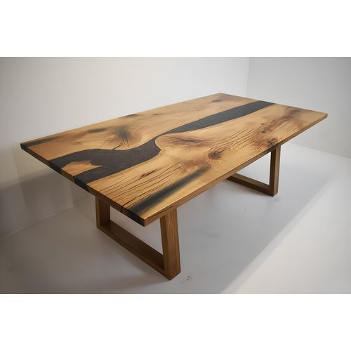 Besprechungstisch Esstisch Handgefertigter Designer-Tisch Zeitgenössischer Tisch