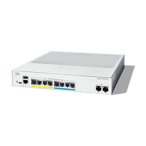 Cisco Catalyst 1300-8MGP-2X Switch L3 managed 8x 10GbE + 2x 10GbE SFP+