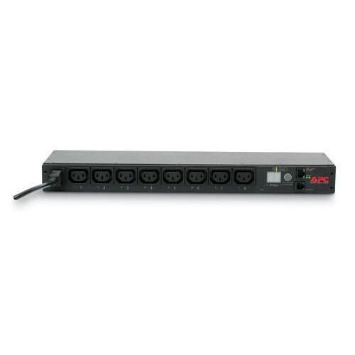 APC AP7920B Rack PDU, geschaltet, 1 U, 12 A / 208 V, 10 A / 230 V, (8) C13 Rack-Stromverteilung