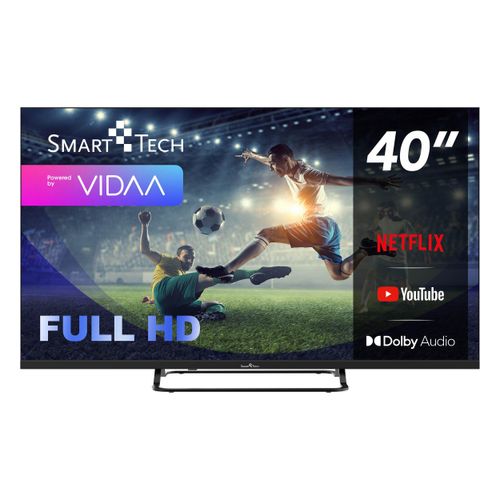 Smart Tech 40FV02V, 40 Zoll (101 cm), FHD LED Vidaa TV, Netflix, YouTube, Amazon Prime Video, Disney+