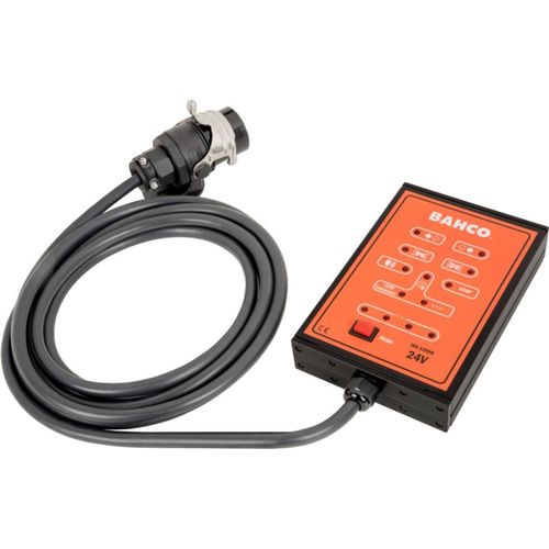 Bahco Anhängersteckdosen Testgerät Zugwagen 24 V 15-polig