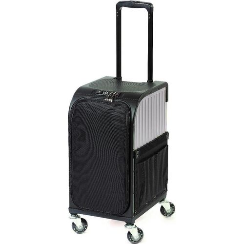 Sibel Trolley koffer titansilber