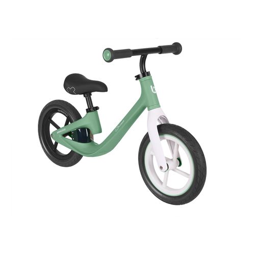 Kikka boo Laufrad Xplorer 12 Zoll, höhenverstellbarer Lenker und Sitz, Griffe grün