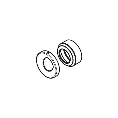 hansgrohe Rosette Axor Massaud Waschtisch- 98650000 mischer chrom