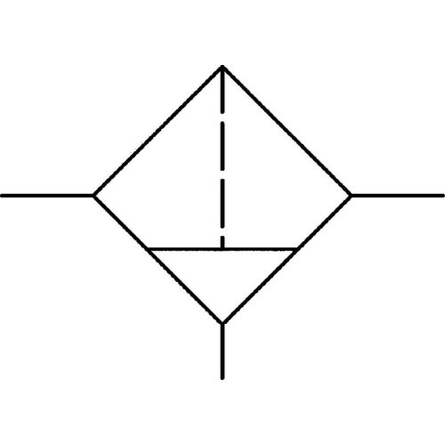 Riegler Mikrofilter »variobloc«, mit PC-Behälter, 0,01 µm, BG 2, G 1