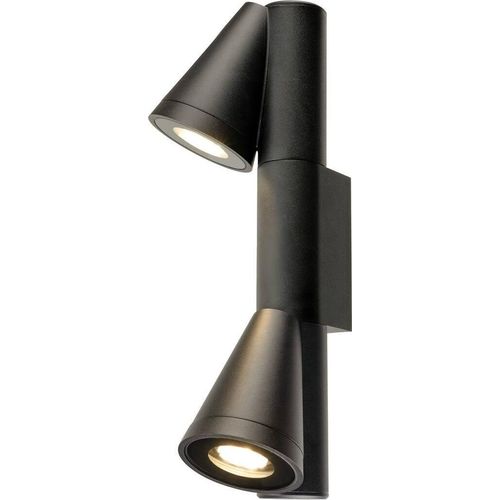 SLV T-TUBE, Wandaufbauleuchte, 2x max. 10W, GU10, double, IP44 1008013