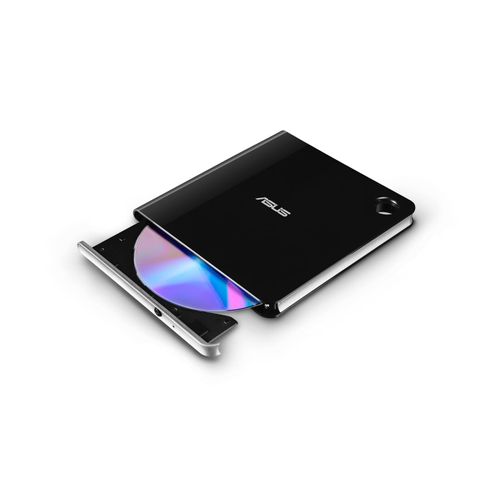 ASUS SBW-06D5H-U tragbarer USB 3.1 Gen 1 Blu-Ray-Brenner (M-DISC-Unterstützung, USB 3.1, inkl. CyberLink Power2Go 8, CyberLink PowerBackup 2.6, Nero BackItUp)