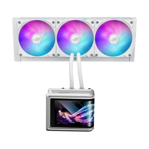 ASUS ROG Ryuo IV SLC 360 ARGB Prozessor-Flüssigkeitskühlsystem weiße Edition