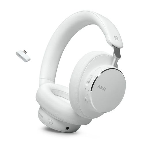 AKG N9 Hybrid kabelloser Over-Ear-Kopfhöhre mit Noise-Cancelling - weiß