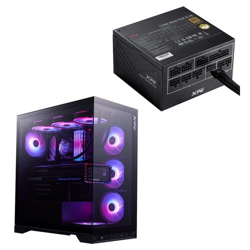 ADATA XPG X BTF Midi-Tower + ADATA XPG Core Reactor II Netzteil