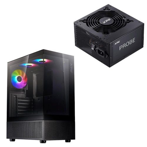 ADATA XPG PC-Gehäuse Mini Midi-Tower + ADATA XPG Netzteil Probe 700W
