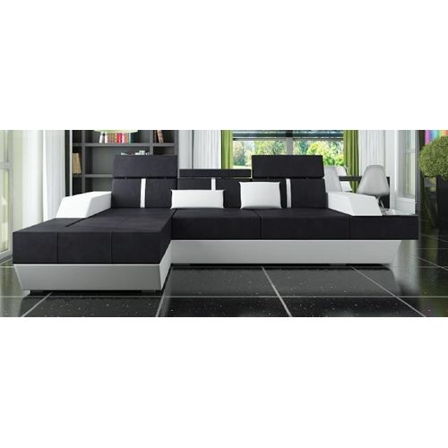 Stoffsofa Ecksofa Textilsofa Sofa + USB Wohnlandschaft Polster Massanfertigung