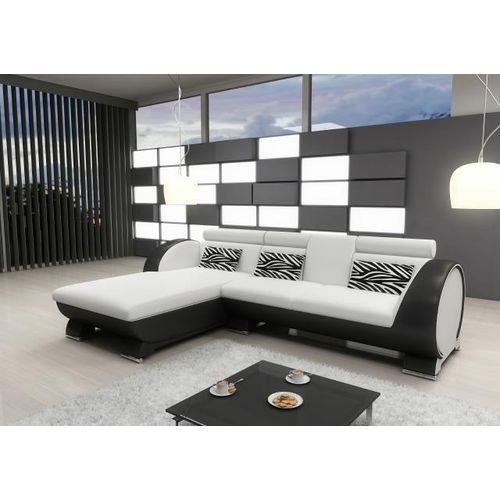 Ledersofa Sofa Eckcouch Polster Ecksofa Sofagarnitur Designer Couch Barfunktion