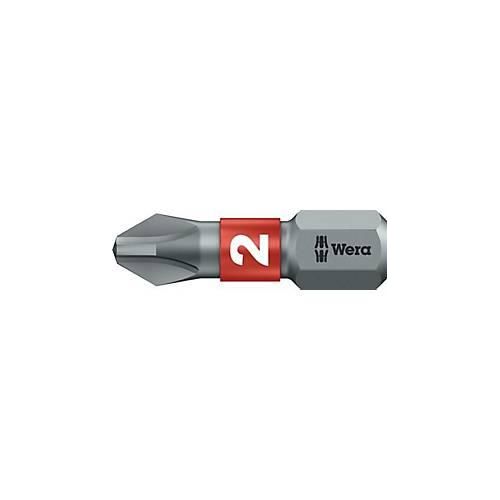 Wera Bit 851/1 BTZ, Philips, PH 1, Länge 25 mm, 10 Stück