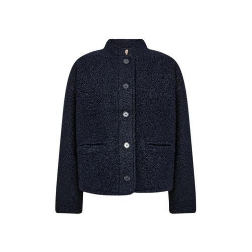 Outdoorjacke SOYACONCEPT "Soya Concept Jacket SC-SHAIMA", Damen, Gr. XXL, 6910 navy, Obermaterial: 100% Polyester, Jacken Outdoorjacke