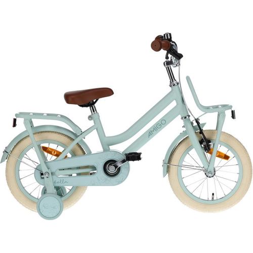 Bella 14 Zoll 24 cm Mädchen Rücktrittbremse Grün
