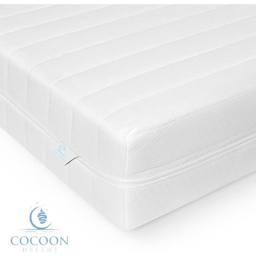 Matratze 120x200 cm - Hotel XXL - Orthopädisch & Mittel - Premium Kaltschaum 20 cm mit Bambus Bezug - Abnehmbar & Waschbar - Atmungsaktiv & Antiallergisch Image