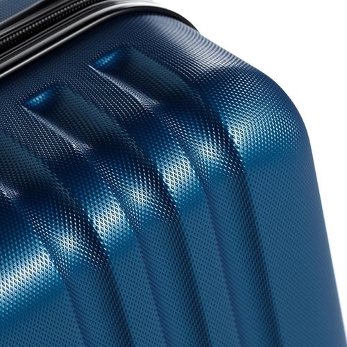 Drei-teiliges Kofferset - Harte Spinner Reisgepäck Blau