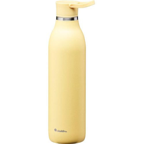 Trinkflasche ALADDIN "City Loop", gelb, 600ml, Edelstahl, Trinkflaschen, Trinkflasche, Edelstahl, 600 ml