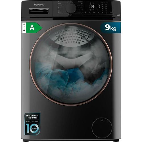 Cecotec Bolero DressCode 9610, Frontlader, 9 kg, C, 76 dB, 1400 RPM, A