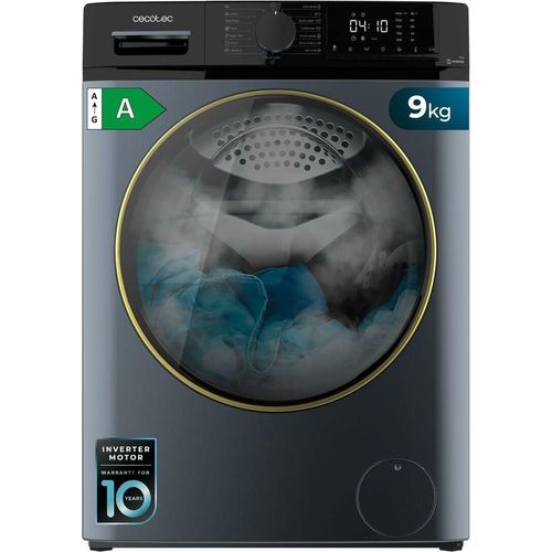 Cecotec Bolero DressCode 9610, Frontlader, 9 kg, C, 76 dB, 1400 RPM, A