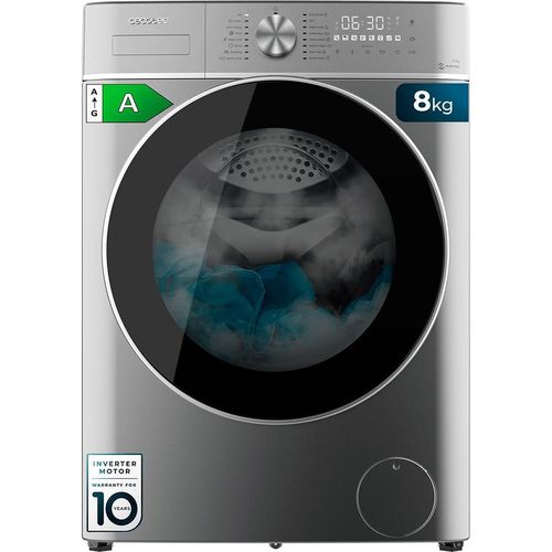 Cecotec Bolero DressCode 8800, Frontlader, 8 kg, C, 76 dB, 1400 RPM, A