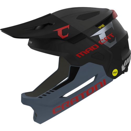 CRATONI MTB-Kinder-/Jugendhelm "Madcat Mips", grau