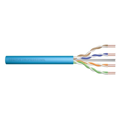 Digitus CAT 6A U/UTP Verlegekabel, 500 m, Simplex, Eca