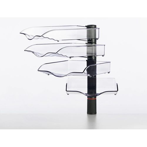 novus Briefablage-Schwenkflügler DIN B4 anthrazit