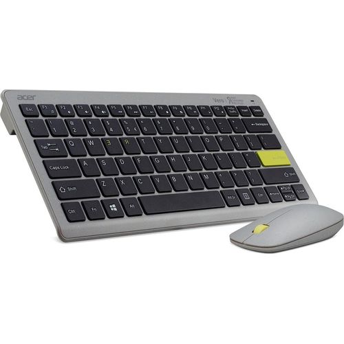 acer Vero Combo AAK124 antimikrobielle Tastatur-Maus-Set kabellos grau