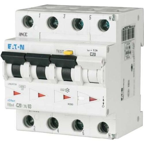 EATON FI/LS 32A 30mA FRBM4-C32/3N/003-A LS-Kennlinie-C 3p+N FI-Char:A 171002