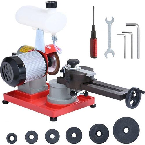 Sägeblattschärfgerät - 370W Schärfmaschine für Kreissägeblätter - 3600U/min Kreissägeblattschärfer - 80,01-698,5mm Sägeblattschärfmaschine - Max. 125 mm Schleifscheibe