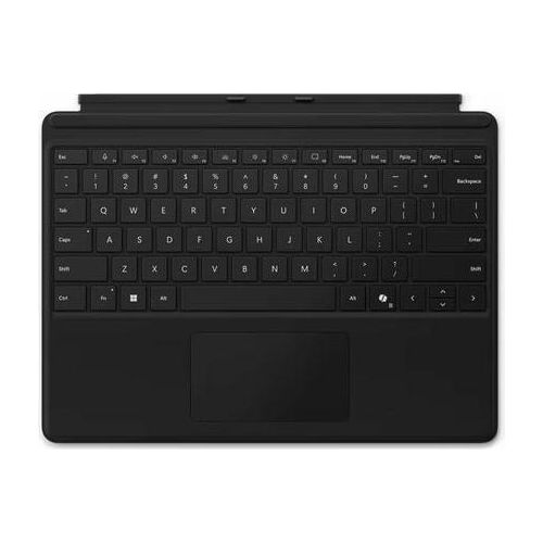 Microsoft Surface Pro Keyboard, Touchpad, Microsoft, Surface Pro 10 Surface Pro 9 Surface Pro 8 Surface Pro X, Schwarz, Polyurethan, Andocken