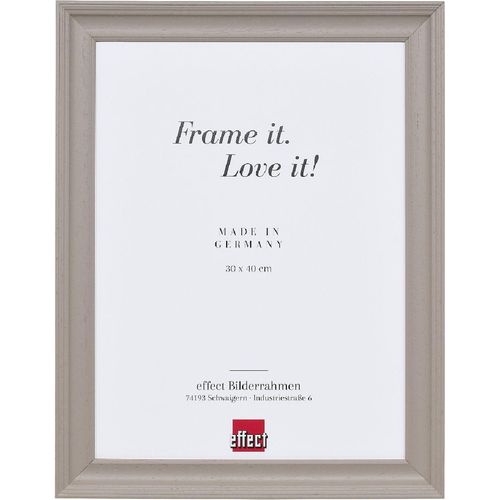 Holzbilderrahmen Profil 2420, hellbraun, 62 x 93 cm, Kunstglas