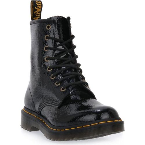 DrMartens 1460 Black Distressed Pat 37