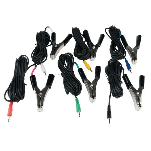 KS Tools Kabelklemmen farbcodiert, 6-tlg.