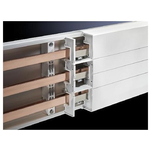 Rittal SV 9340.134, 2 Stück(e), Polyvinylchlorid (PVC), Grau, 1100 mm, 3 kg, 3,32 kg