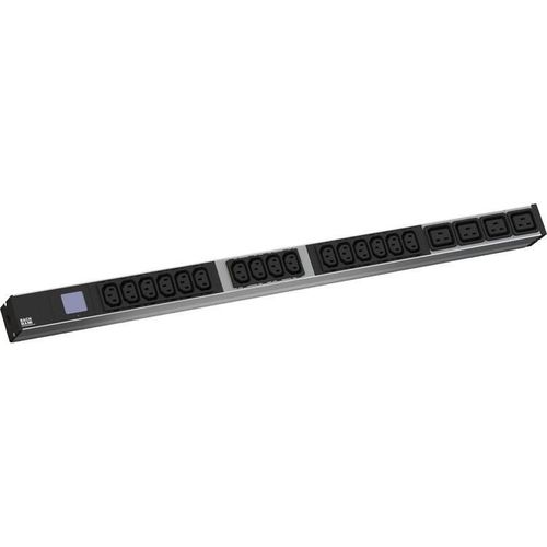 Bachmann BlueNet BN0500 - Messgerät - Schwarz - LCD - 20 AC-Ausgänge - C13-Koppler - C19-Koppler - 3 m