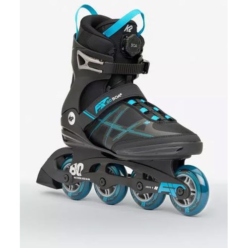 K2 F.I.T. 80 BOA® Inlineskates Komfort BOA Fit System Stability Plus Cuff Herren Schwarz NEU 6