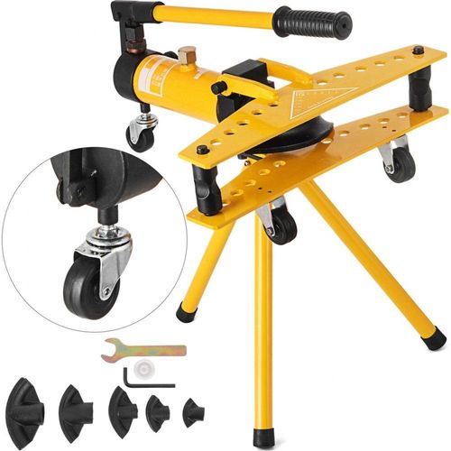 Hydraulisches Rohrbiegegerät - Rohrbiegemaschine 1/4" 5/16" 3/8" 1/2" 3/4" 1" - Flexibles Rohrformungsgerät