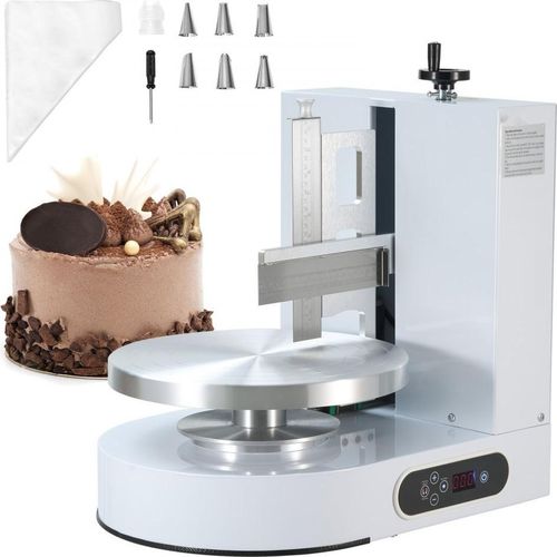 Tortendekorationsmaschine - Tortencreme-Verteiler 10,16-30,48cm - Maschine für Hochzeits- und Geburtstagstortenverschönerung