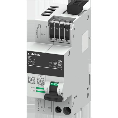 Siemens ECPD m.Mess- 5TY1350-3MF16u.Kommunikationsfunktion RCD Typ F