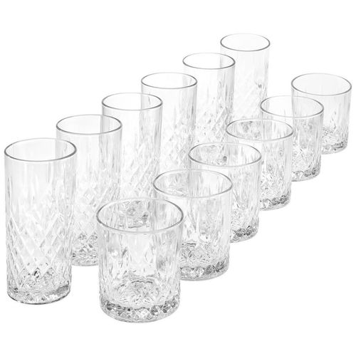 Leonardo Gläserset, Klar, 340 / 320 ml, Essen & Trinken, Gläser, Gläser-Sets