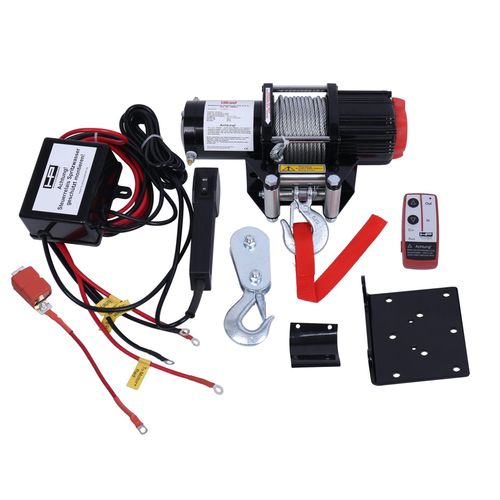HPAUTO Motorseilwinde 12V 4,8t 20603 Seilwinden VPE 2x