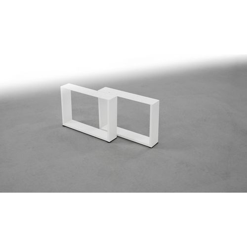 Tischkufen 500 x 350mm Weiß