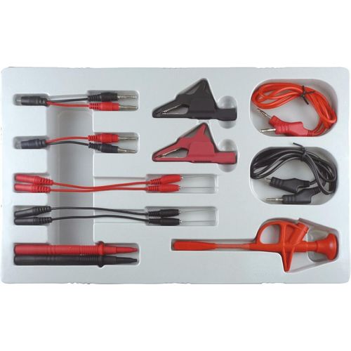 KS Tools 12/24V Diagnose Prüf- und Mess-Kabel-Satz, 13-tlg.